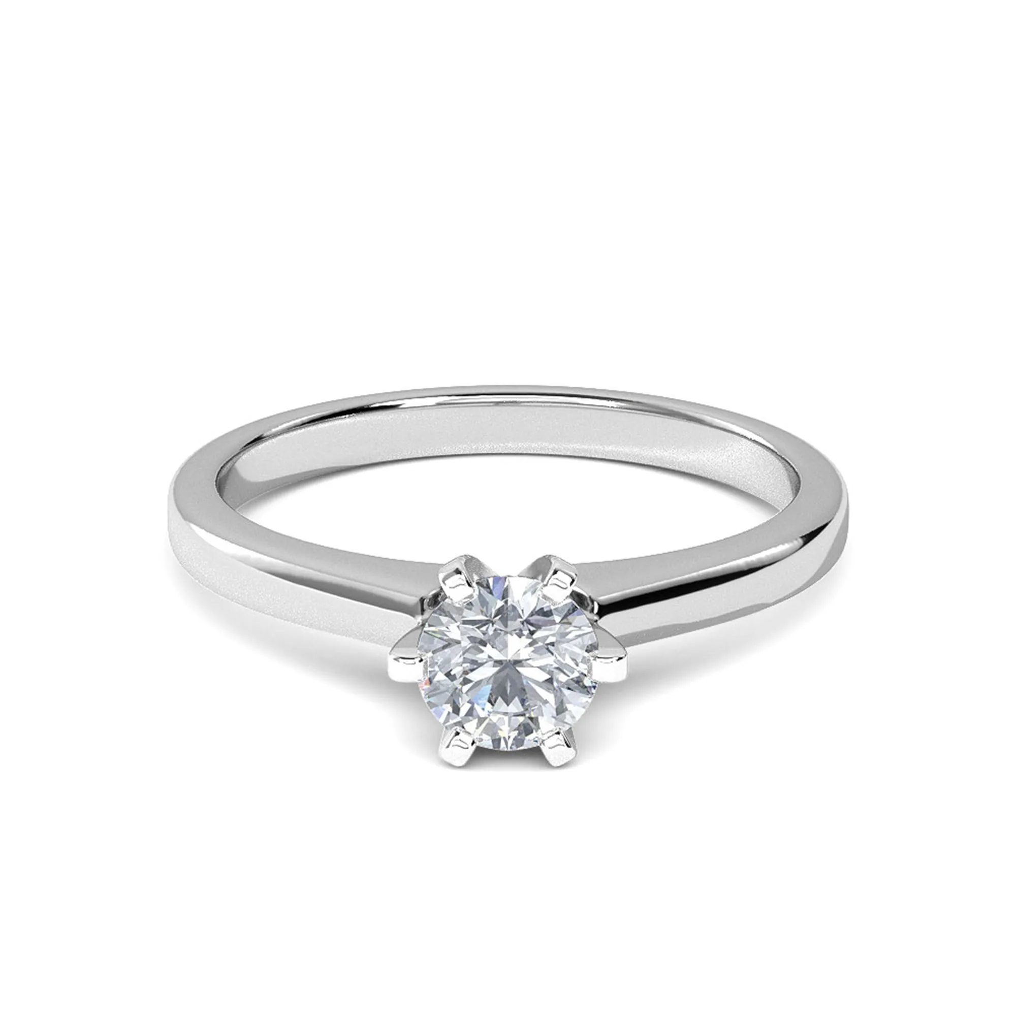 0.50 CT Lyric Solitaire Ring