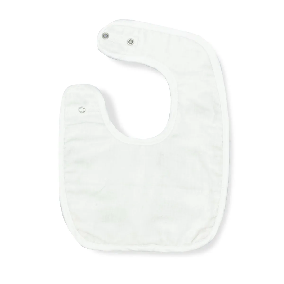 100% Organic Muslin Baby Bib -Elephant