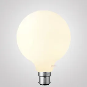 12W G125 LED Globe B22 Matte Finish in Soft White