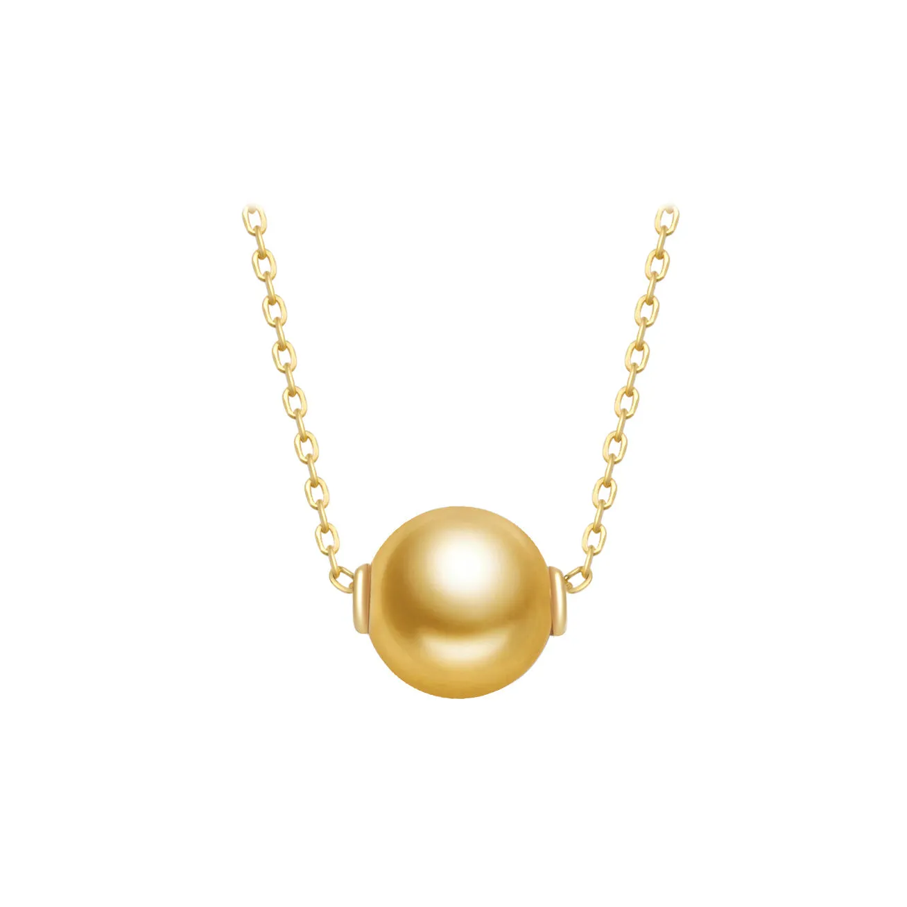 18K Solid Gold? Interchangeable Freshwater Pearl Necklace KN00044 | Possibilities