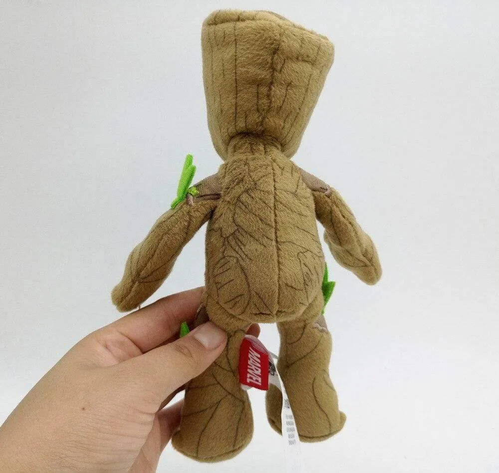 22cm Marvel Guardians of The Galaxy Cute Groot Stuffed Plush Toys Soft Kawaii Baby Tree Man Stuff Doll Toys Gifts for Children