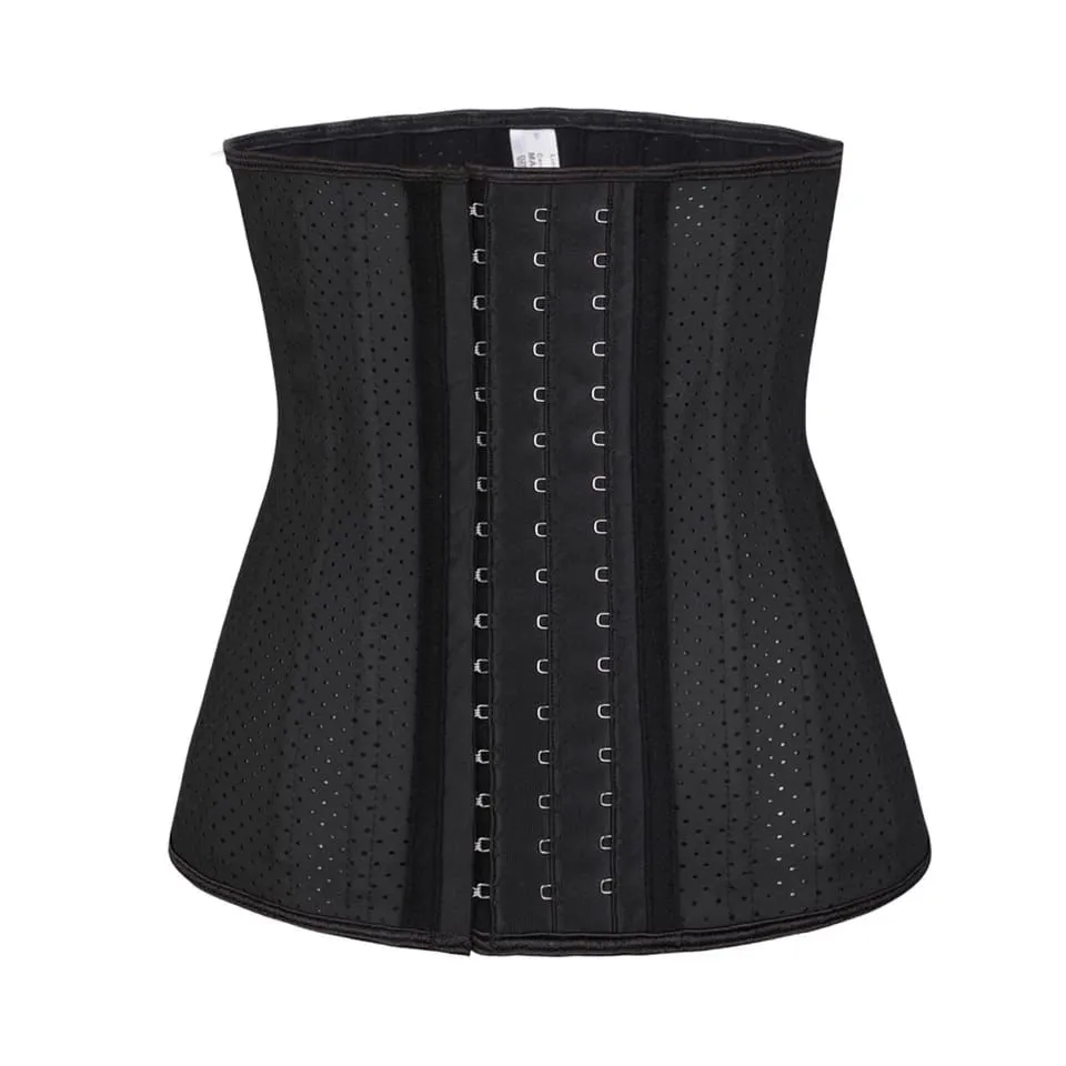 25 Steel Bone Latex Breathable Waist Trainer