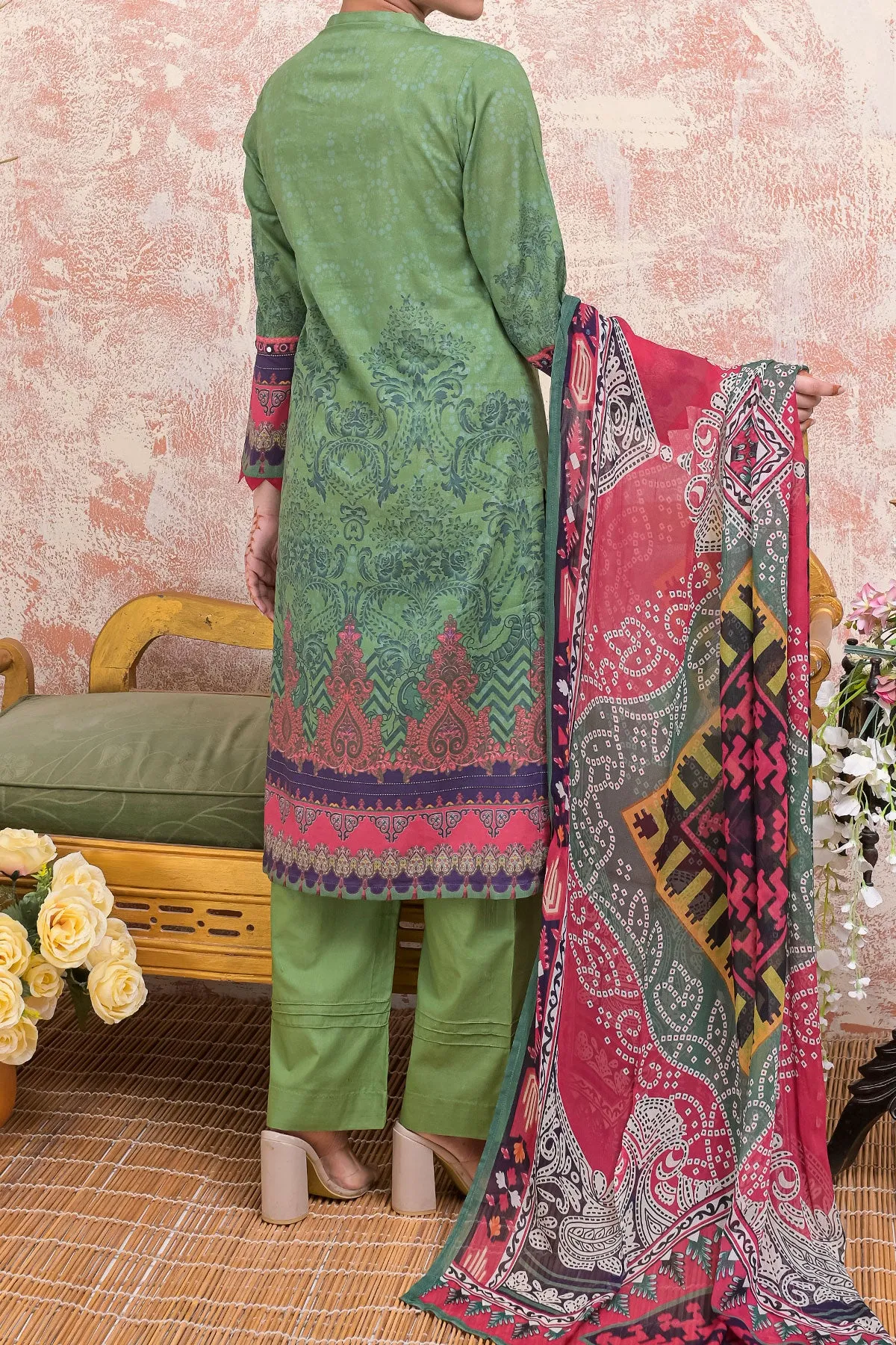 3 PIECE DIGITAL PRINT LAWN| DPC-229