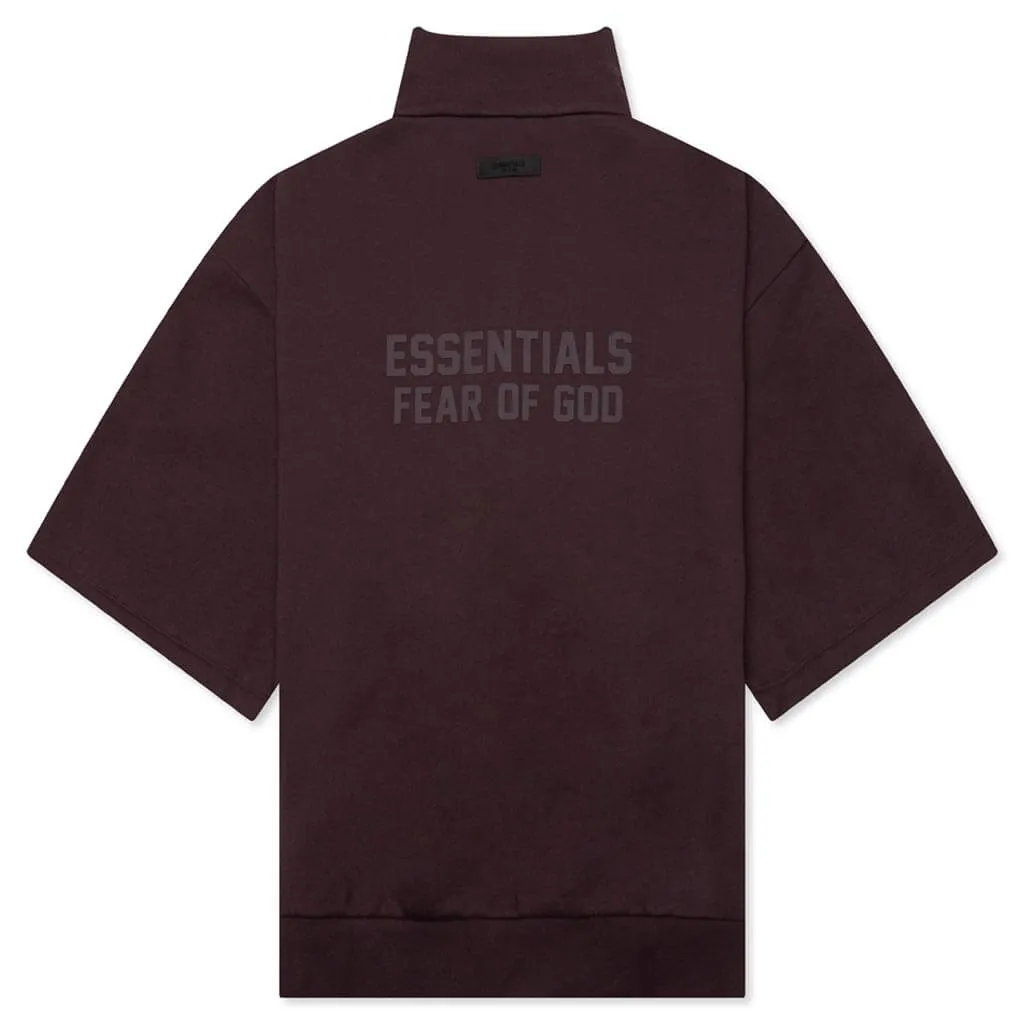 3/4 Half Zip - Plum