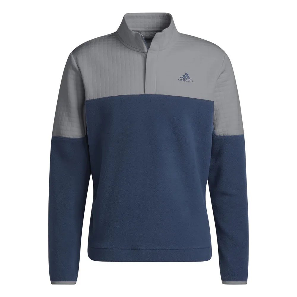 adidas Mens DWR Colorblock 1/4-Zip Pullover