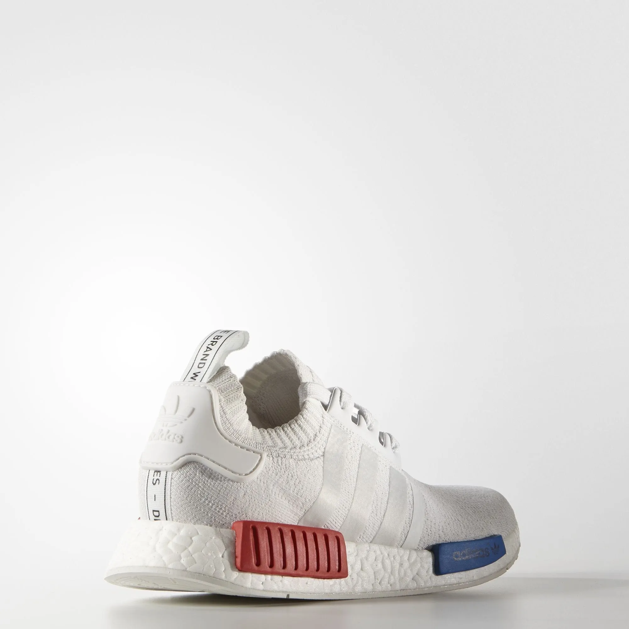 Adidas NMD_R1 Primeknit Vintage White-Lush Red