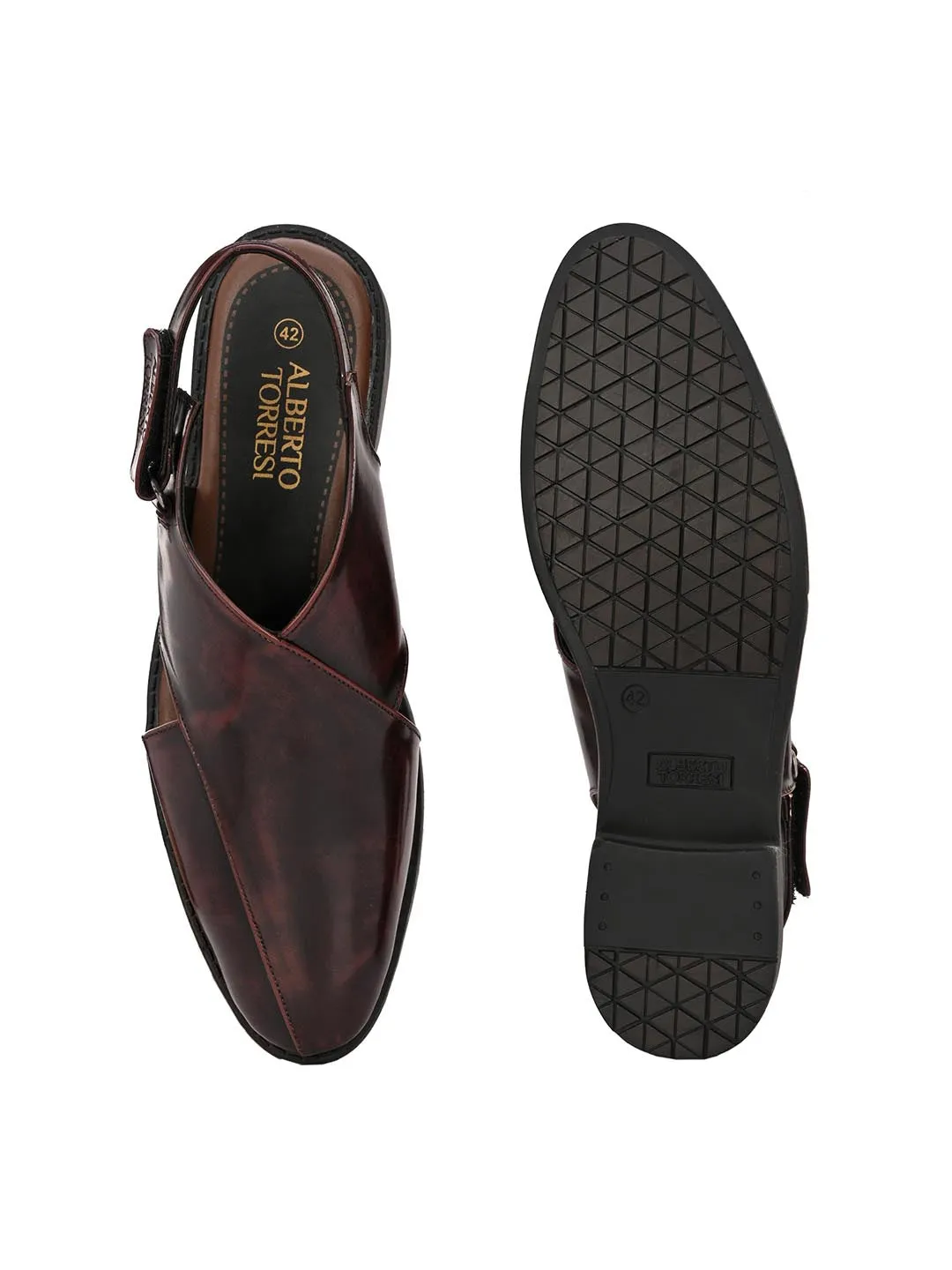 Alberto Torresi Peshawari Sandal With Padded Insole