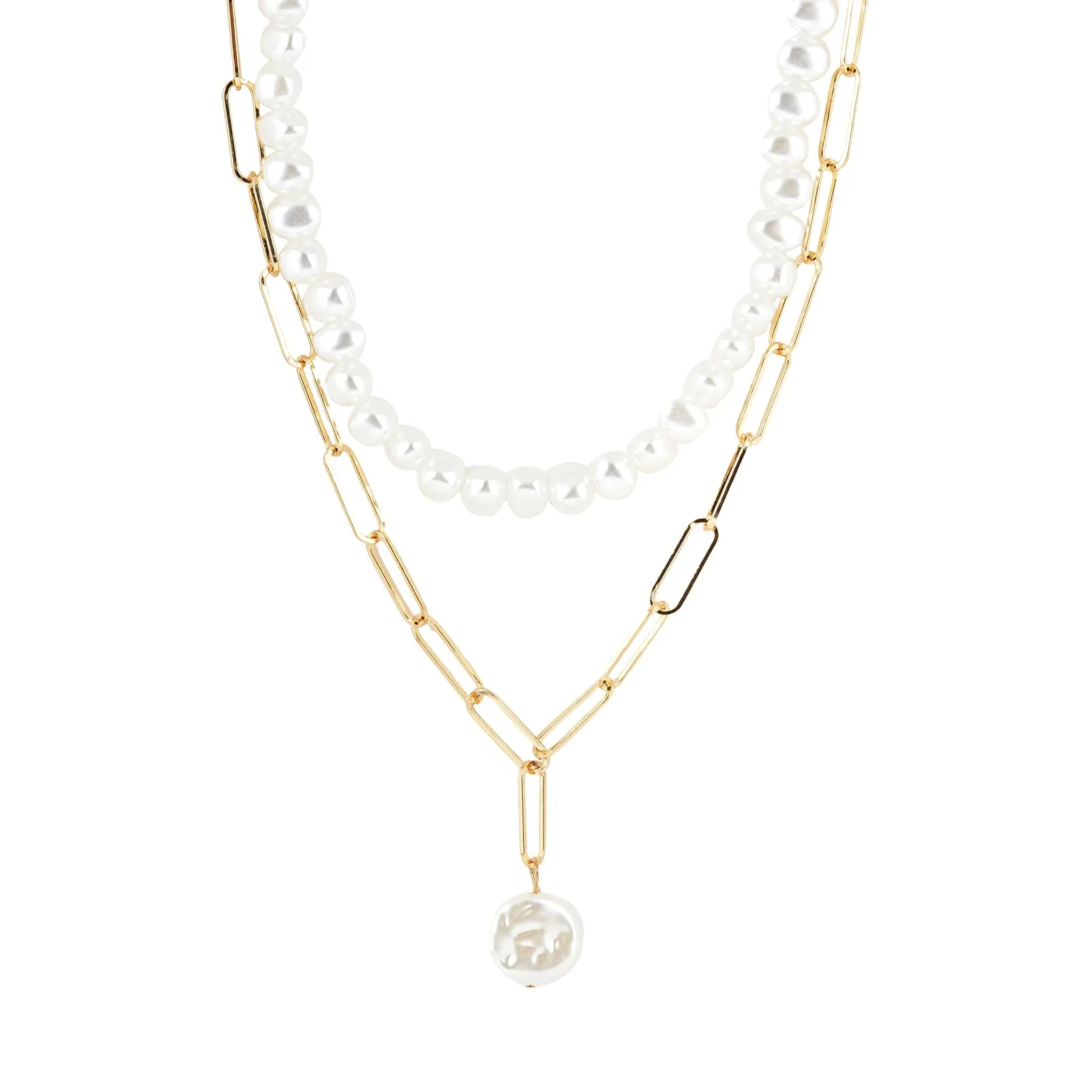 Alfreda Twin Layer Necklace