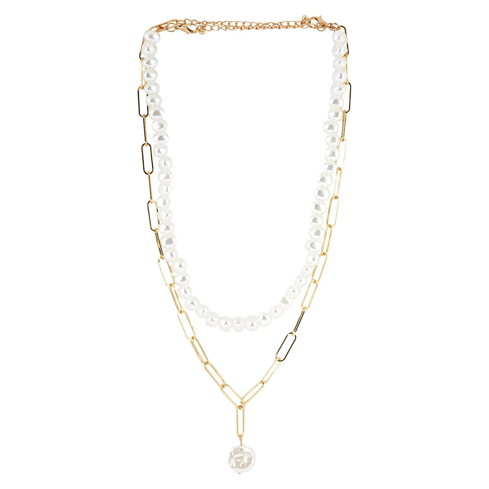 Alfreda Twin Layer Necklace