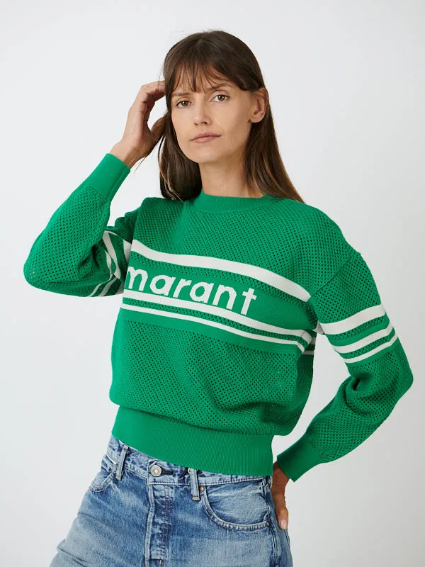 Arwen Pullover in Emerald Green