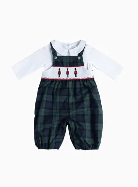 Baby My First Christmas Dungarees