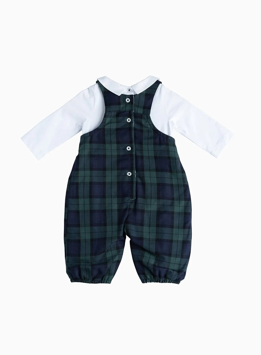 Baby My First Christmas Dungarees