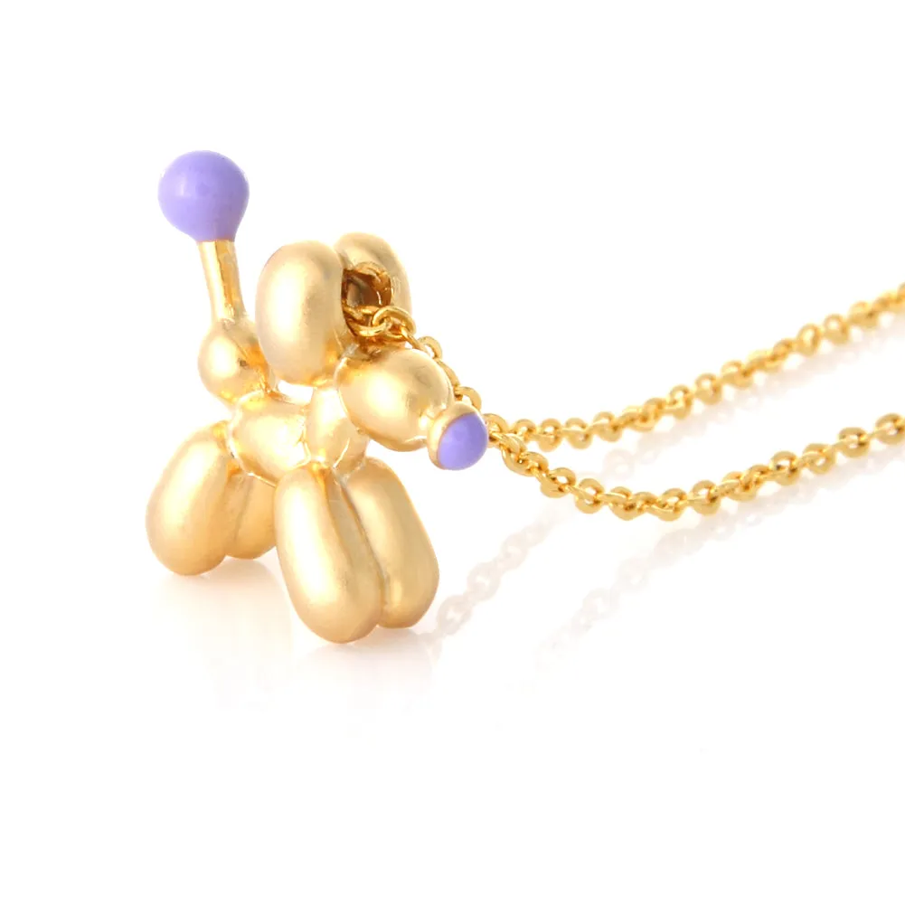 Balloon Dog Necklace