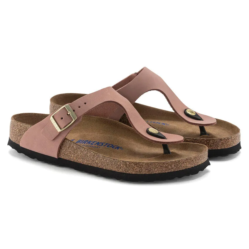 Birkenstock Gizeh Soft Footbed - Nubuck