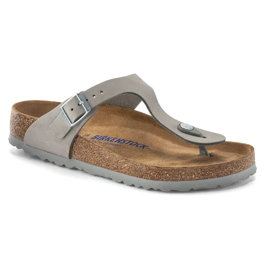 Birkenstock Gizeh Soft Footbed - Nubuck