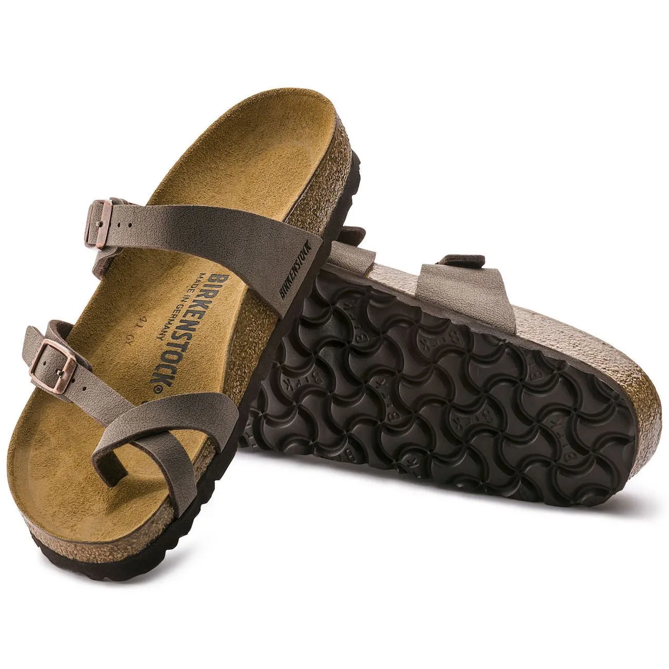 Birkenstock, Mayari, Regular Fit, Birko-Flor, Mocha