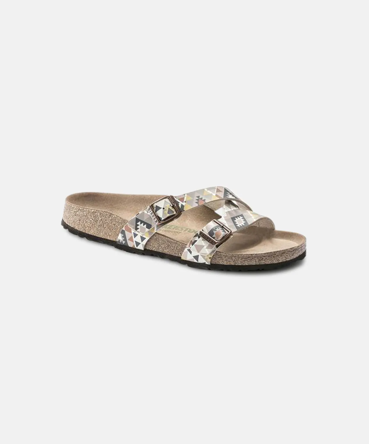 Birkenstock Yao Birko-Flor MicroFibre Ethno Mocca Vegan Sandals