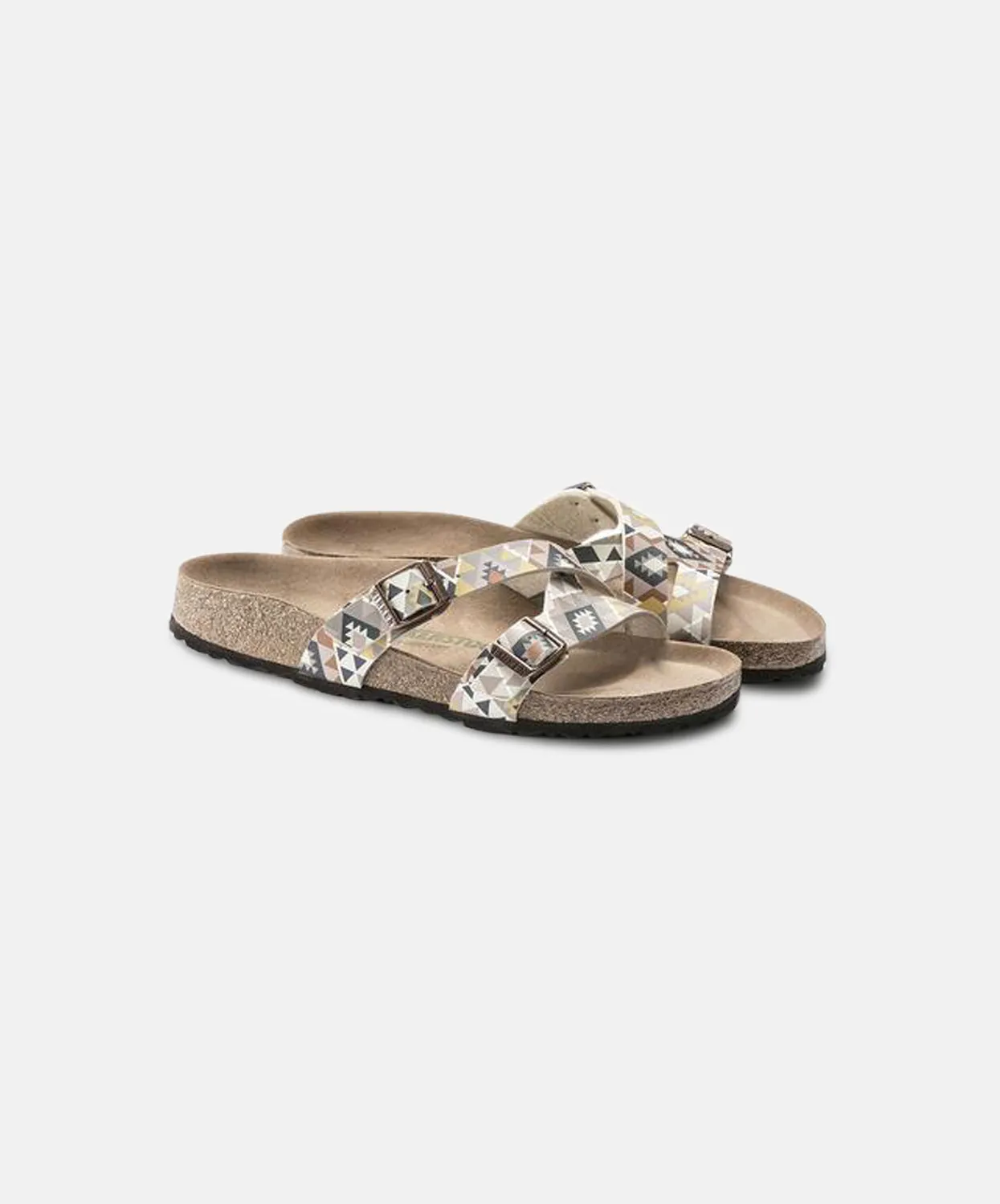 Birkenstock Yao Birko-Flor MicroFibre Ethno Mocca Vegan Sandals