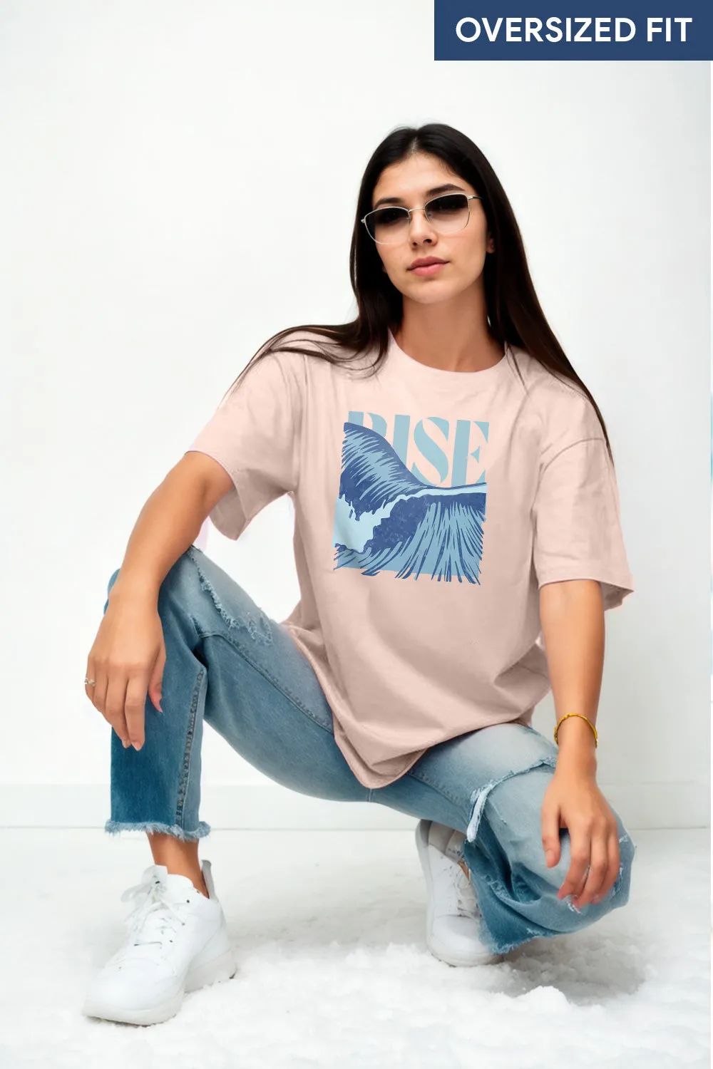 BLACKTREE(THHOR SERIES)Oversized Tee for girls