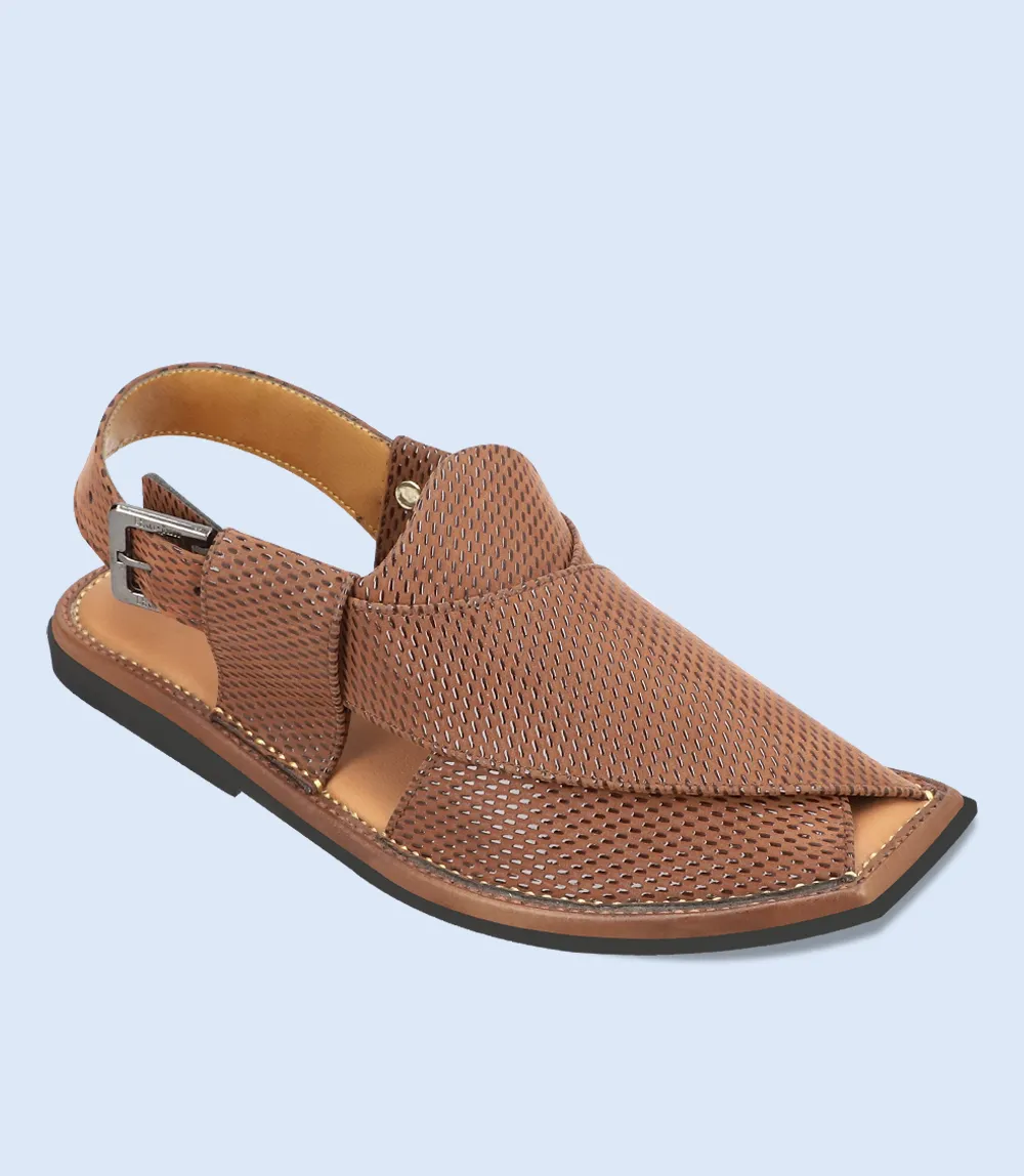 BM4558-BROWN-Men Peshawari's