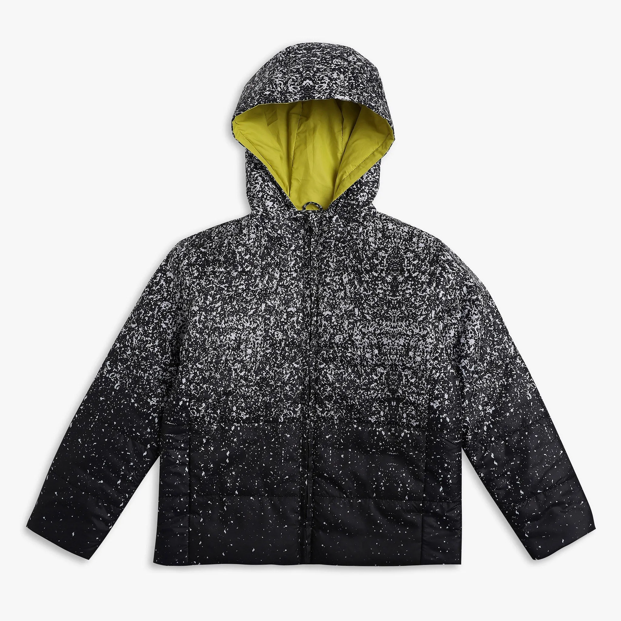 Boy's Regular Fit Solid Jacket