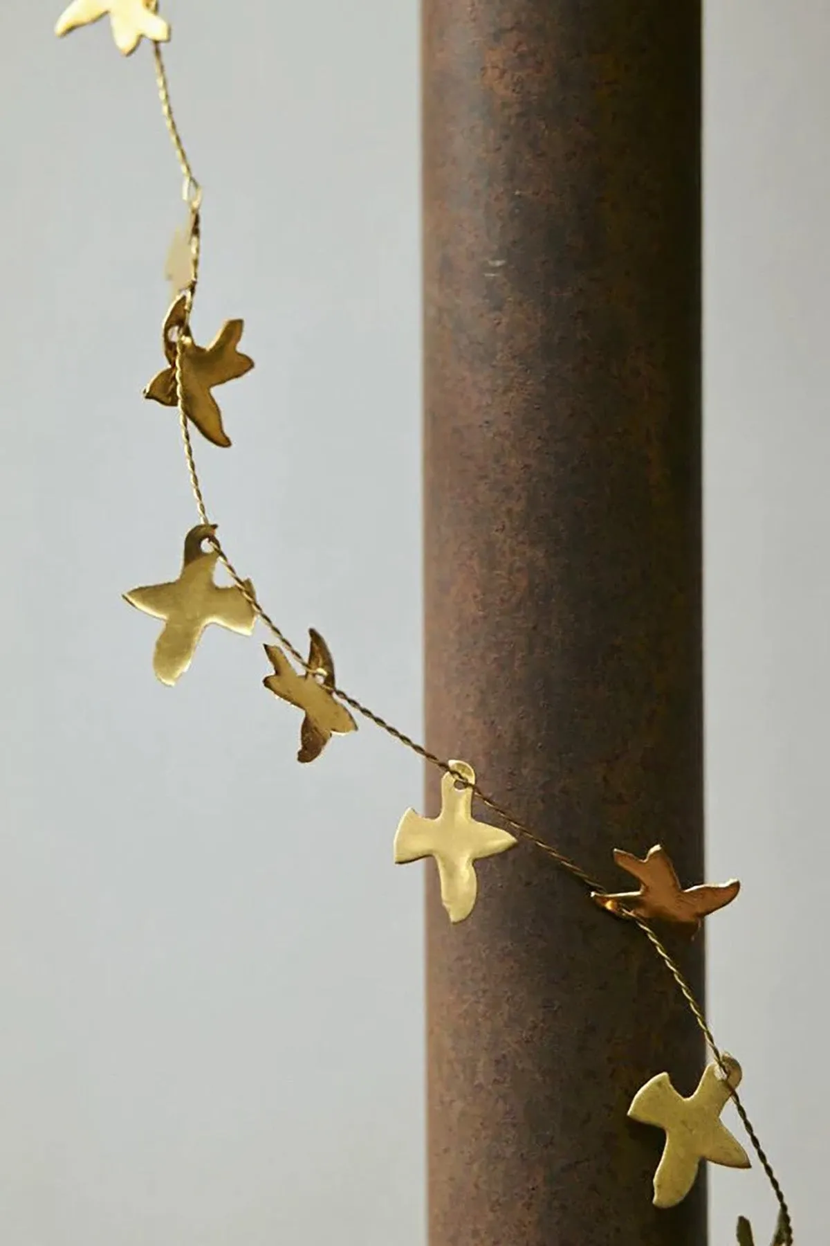 Brass Bird Garland