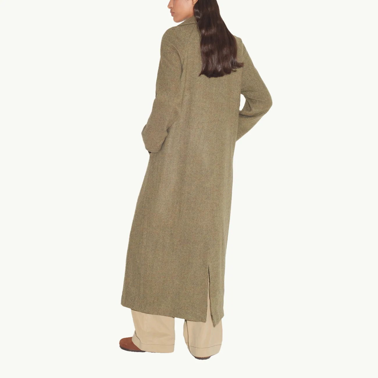 Burnie Coat - Moss Green