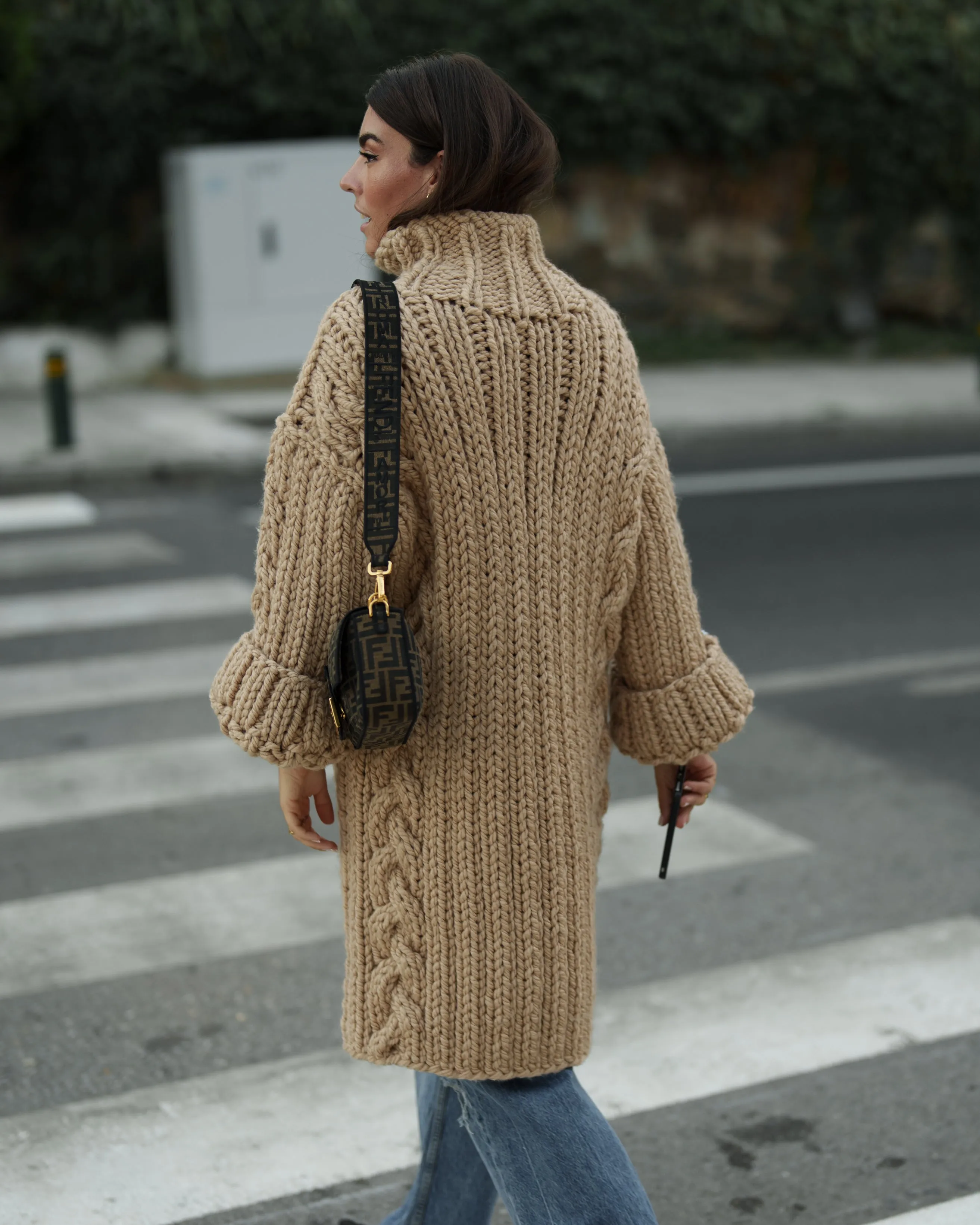 Cable Sweater Dress