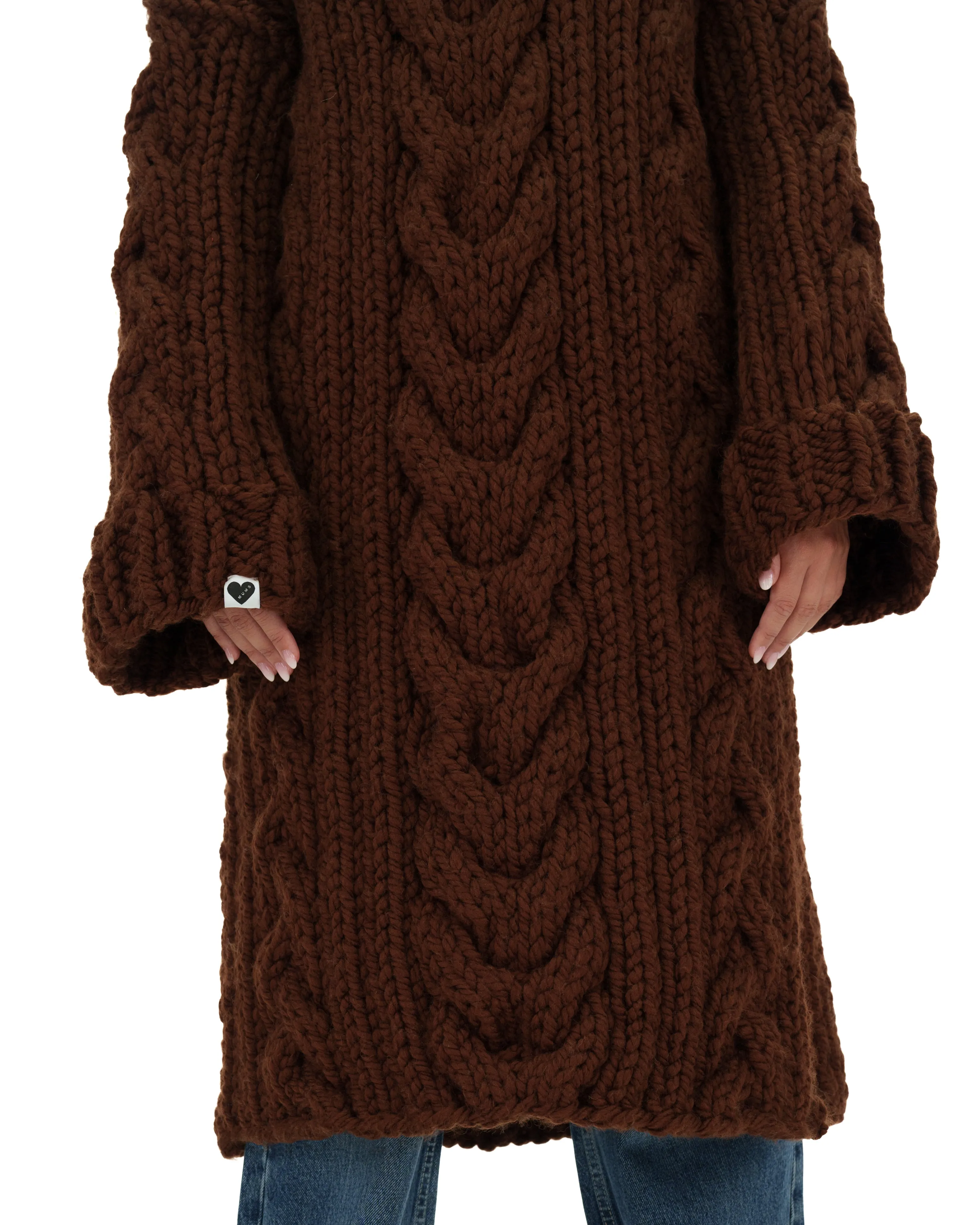 Cable Sweater Dress