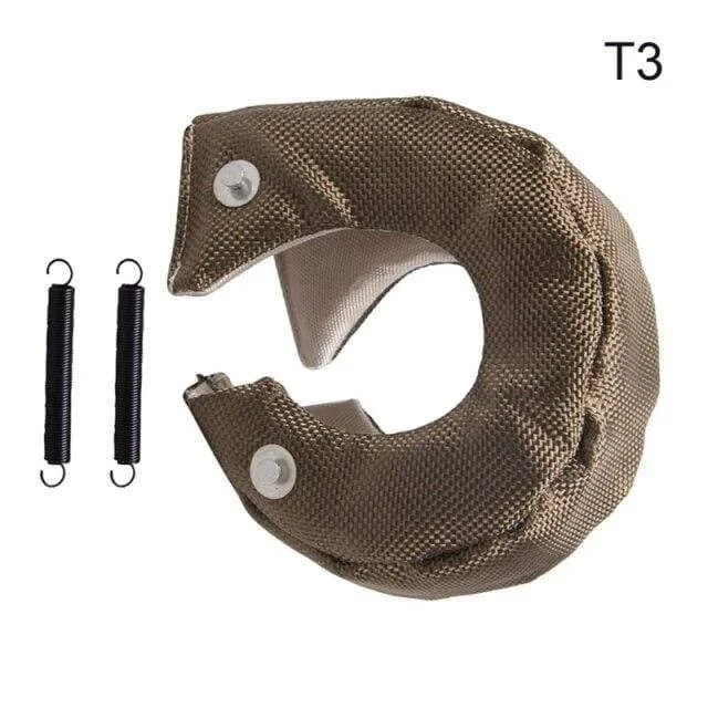 Car Turbo Charger Heat Shield Cover Blanket Glass Fiber Protection Wrap for T3 T25 T28 GT25 GT28 GT30 GT32 GT35 GT37