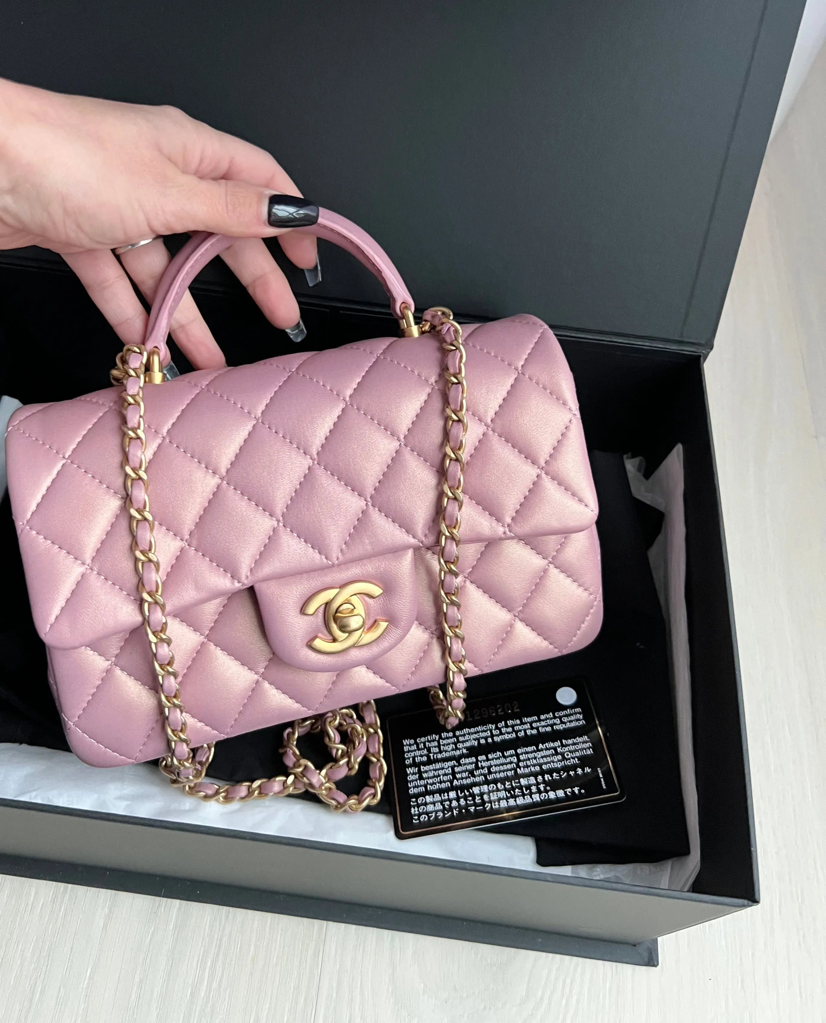 Chanel Mini Top Handle Bag