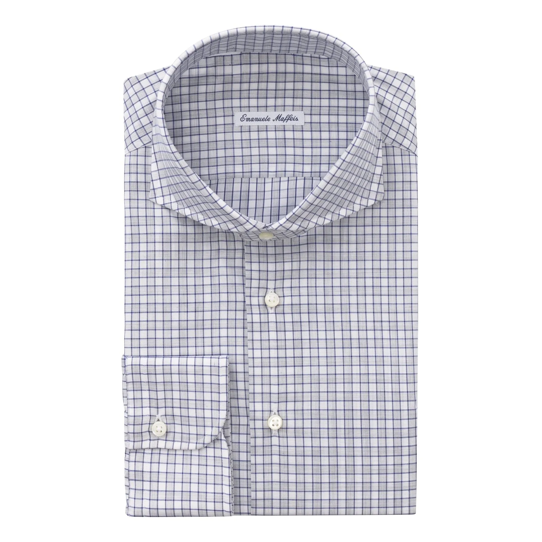 Checked Cotton Grey Shirt