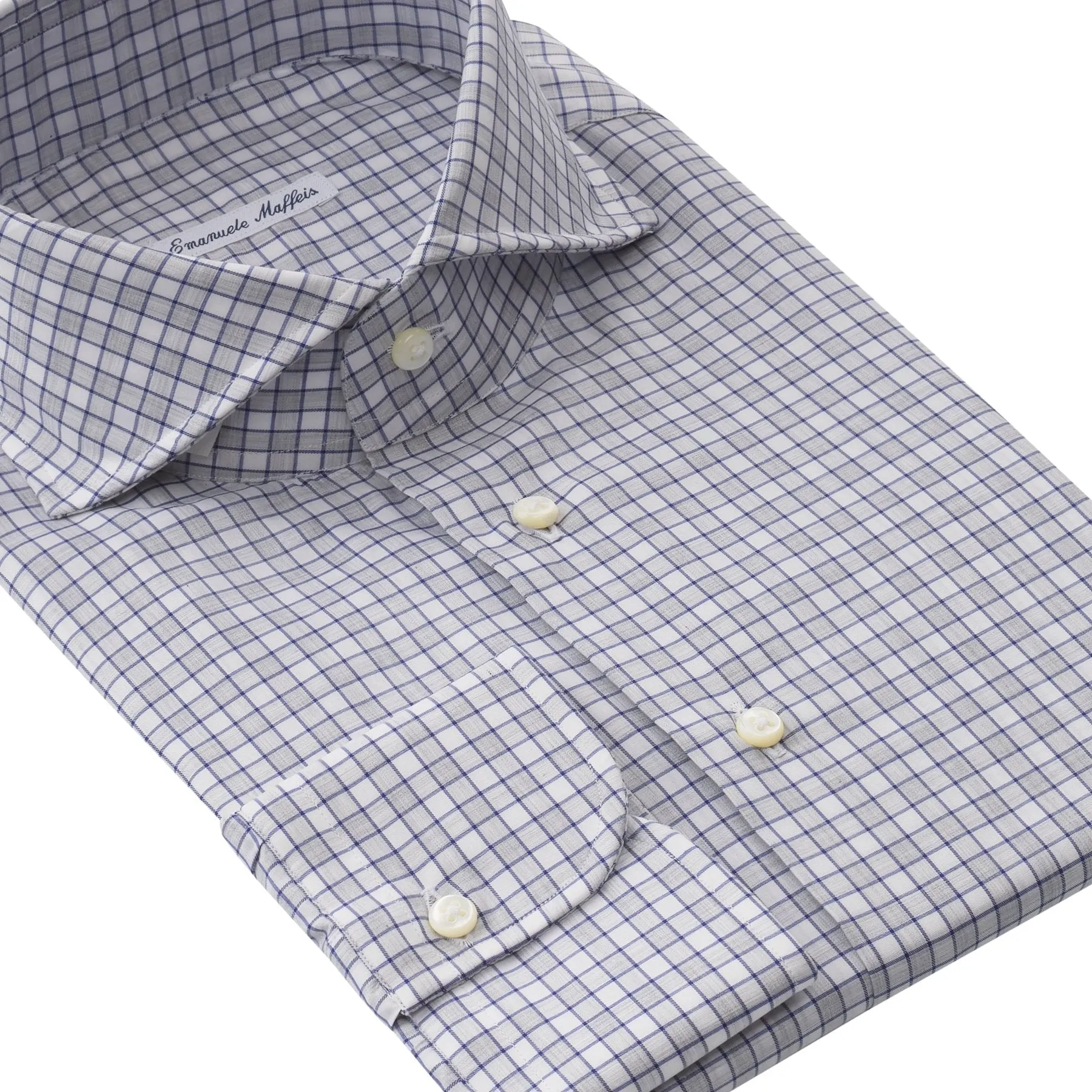 Checked Cotton Grey Shirt