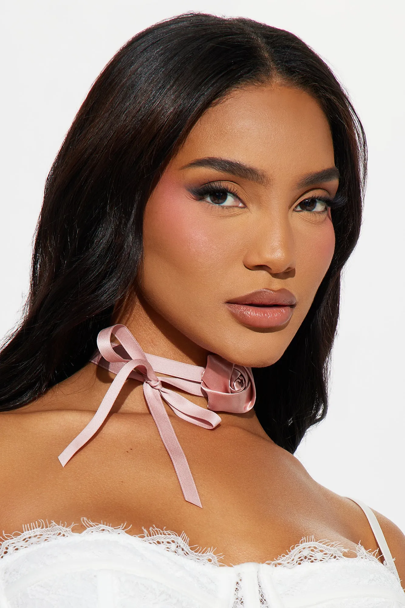 Cherie Rose Choker - Pink