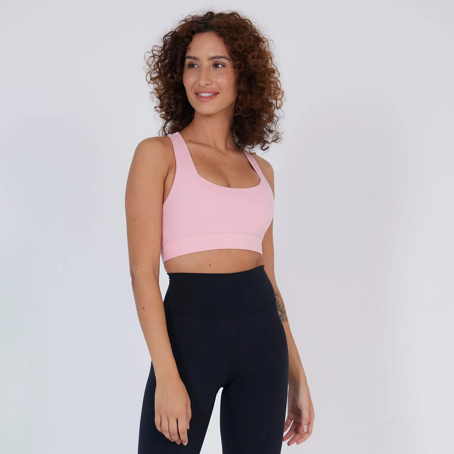 Core Bra in Pink - FINAL SALE