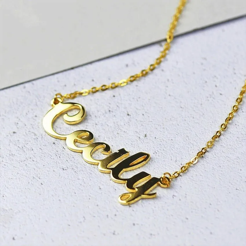 Cursive Name Necklace