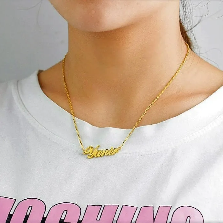 Cursive Name Necklace