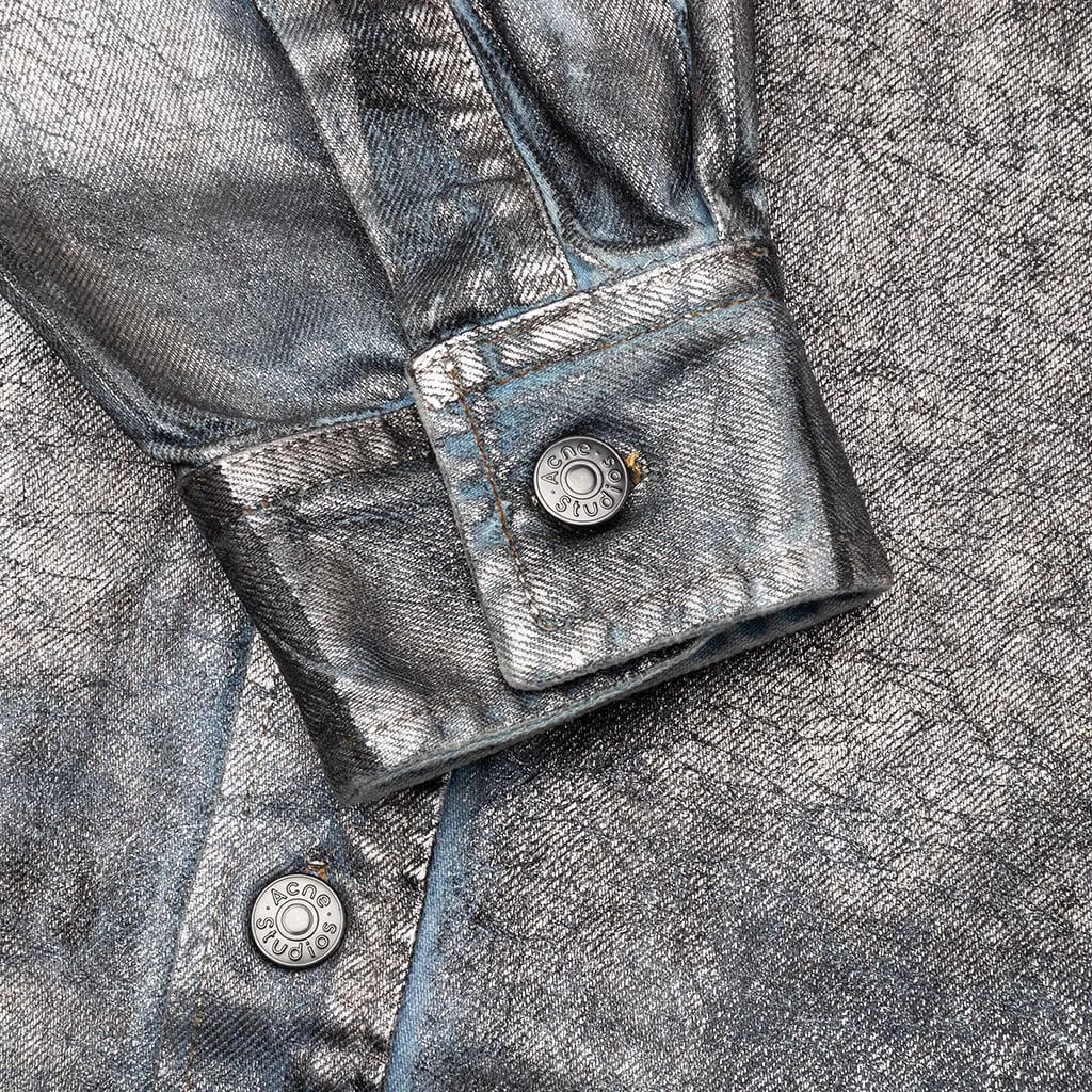 Denim Shirt - Silver/Blue