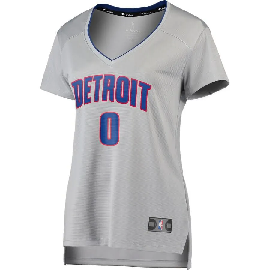 Detroit Pistons Andre Drummond Fanatics Branded Replica Fast Break Player Statement Jersey Womens - Grey | Ireland D4197T3