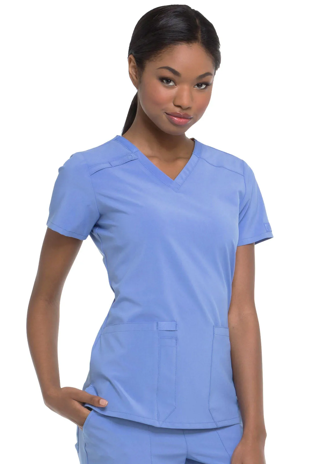 Dickies EDS DK615 V-Neck Women's Scrub Top