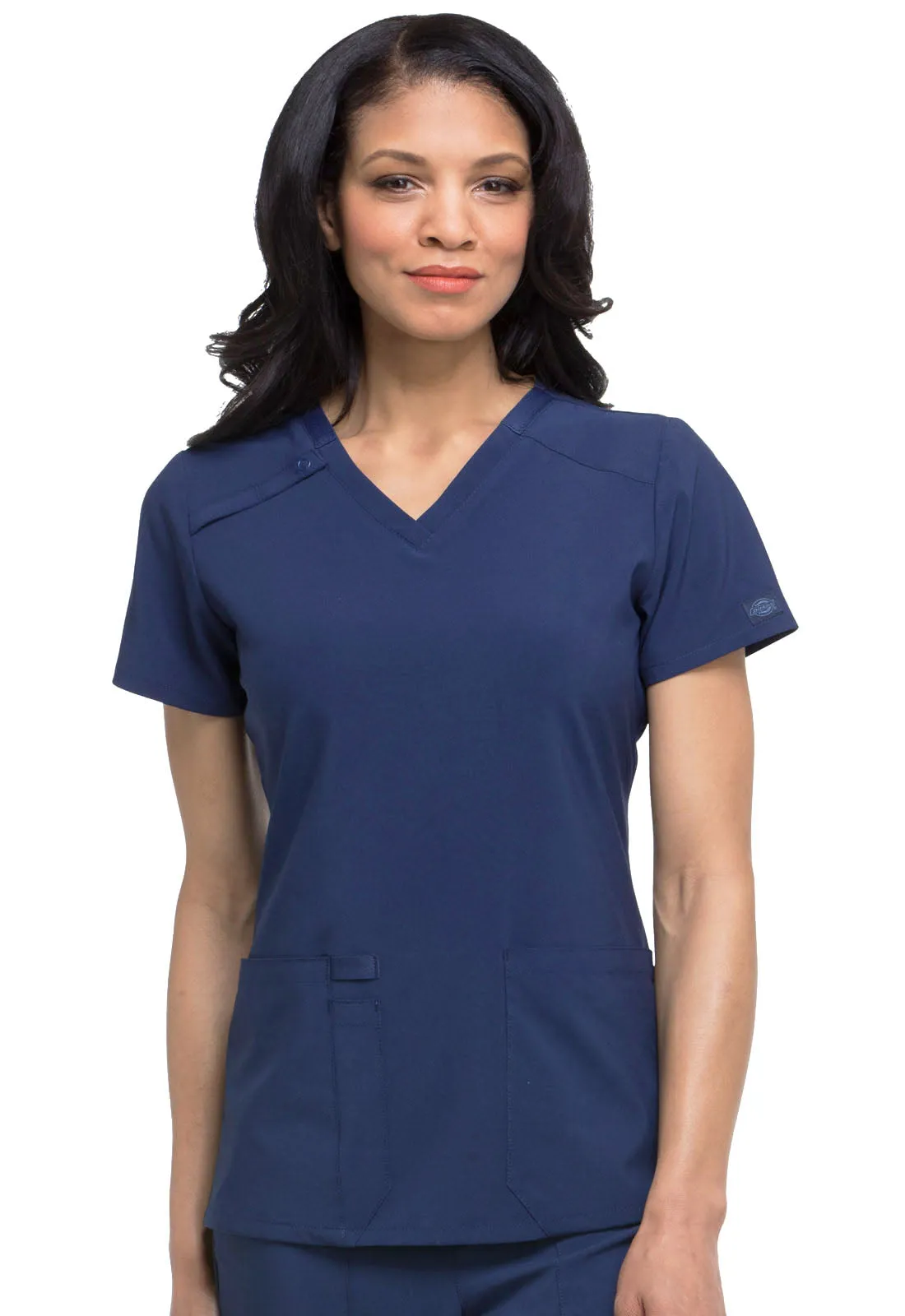 Dickies EDS DK615 V-Neck Women's Scrub Top