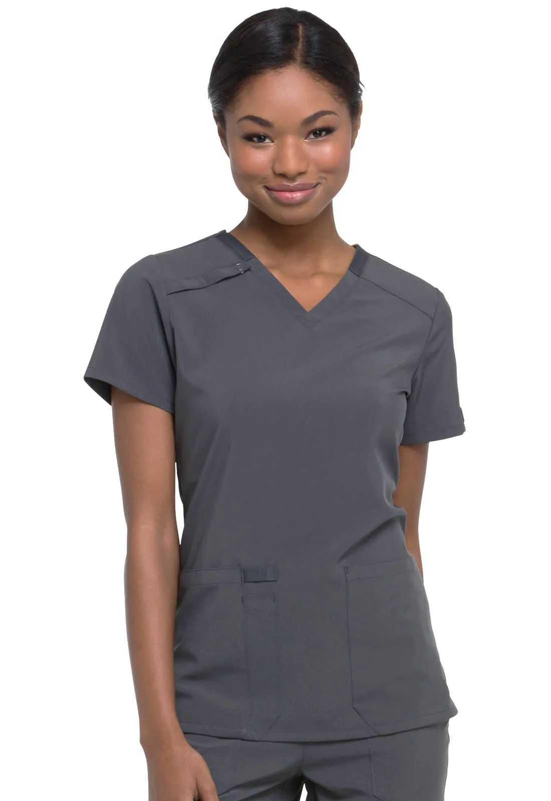 Dickies EDS DK615 V-Neck Women's Scrub Top