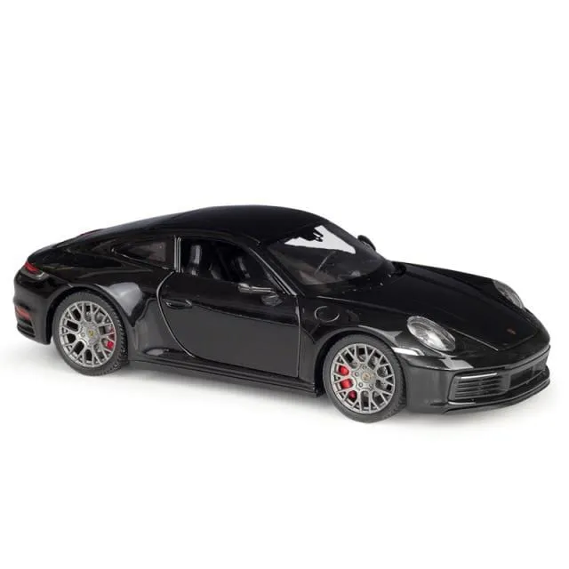 Diecast 1:24 Car Porsche 911 Carrera 4S Simulator Toy Sports Car Model Car Alloy Metal Toy Car For Childen Gift Collection