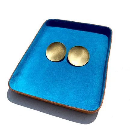 Disc Earring, Gold