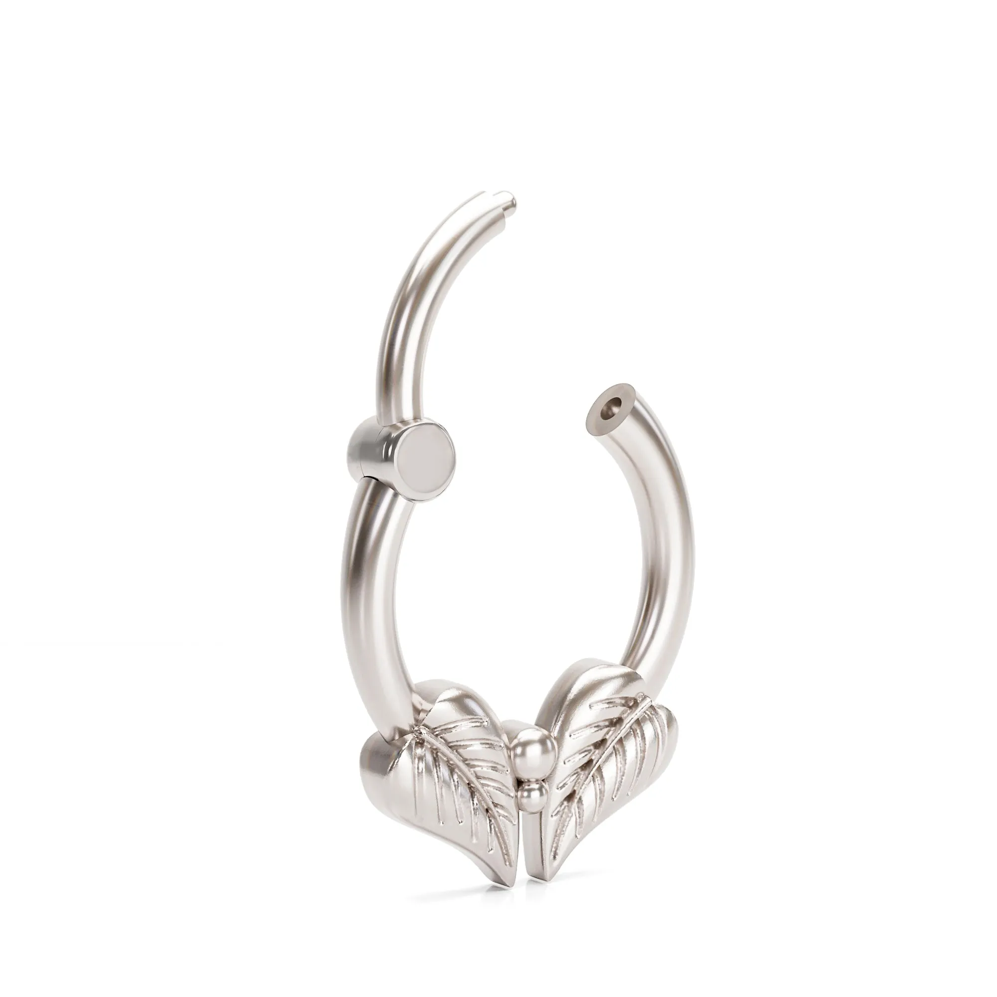 Double Leaf Septum Ring