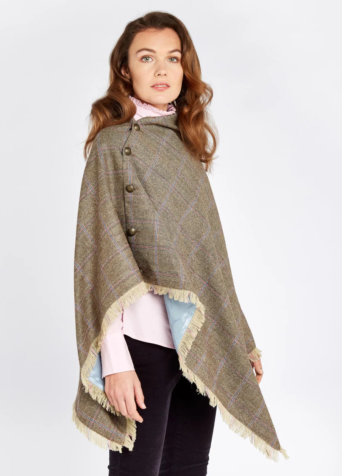 Dubarry Hazelwood Tweed Poncho