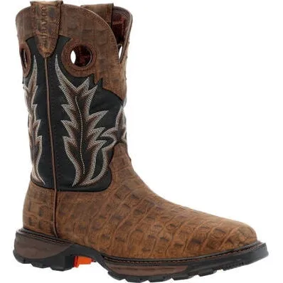 Durango Men's Maverick Xp 11 ST Western Work Boot -Brown- DDB0456