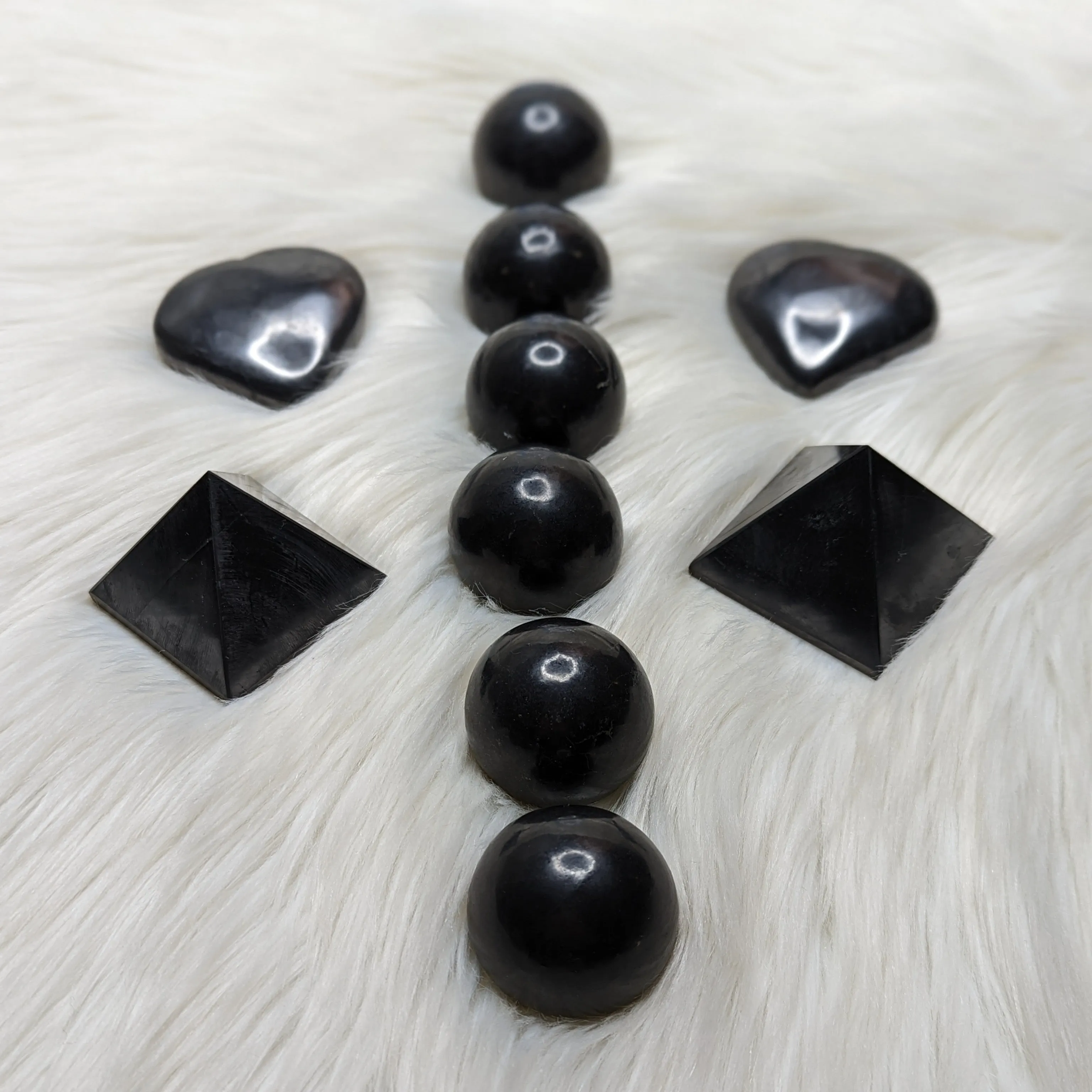 EMF Protection~One Polished Shungite Small Sphere