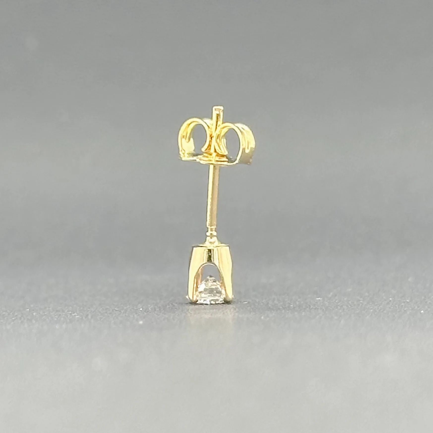 Estate 14K Y Gold 0.19ct I-J/SI2 Diamond Single Stud Earring