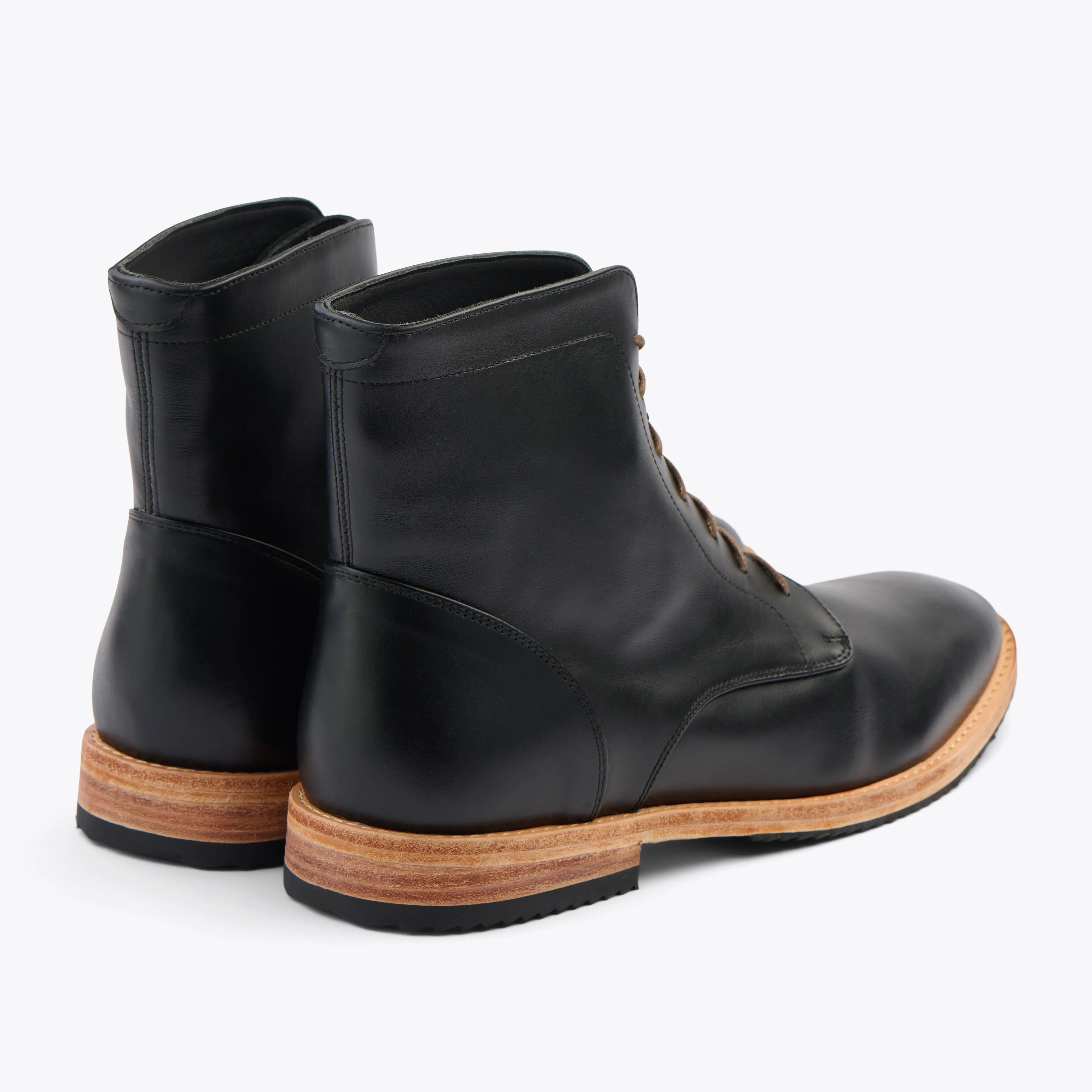 Everyday Lace-Up Boot Black